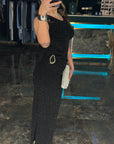 Abito strass