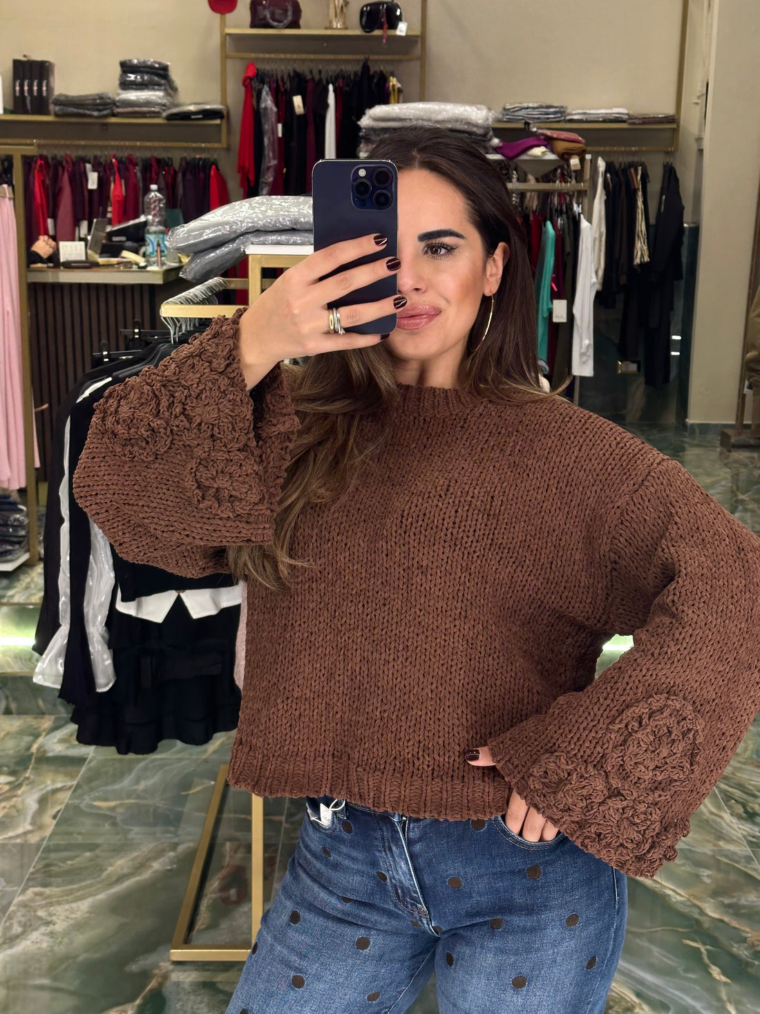 Maglione Puff