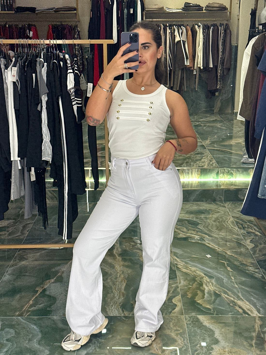 Jeans White
